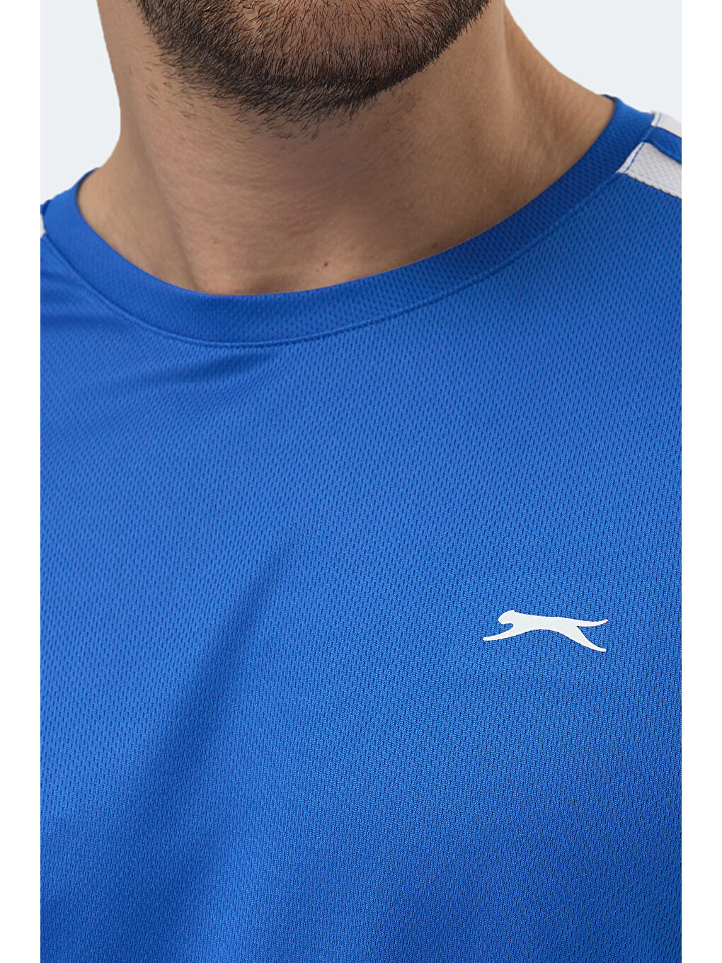 REWIND Erkek Saks Mavi Tişört-1