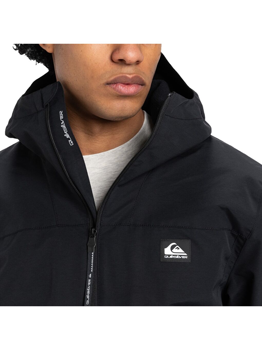 Overcast 3k Warm Jacket Erkek Siyah Mont-2