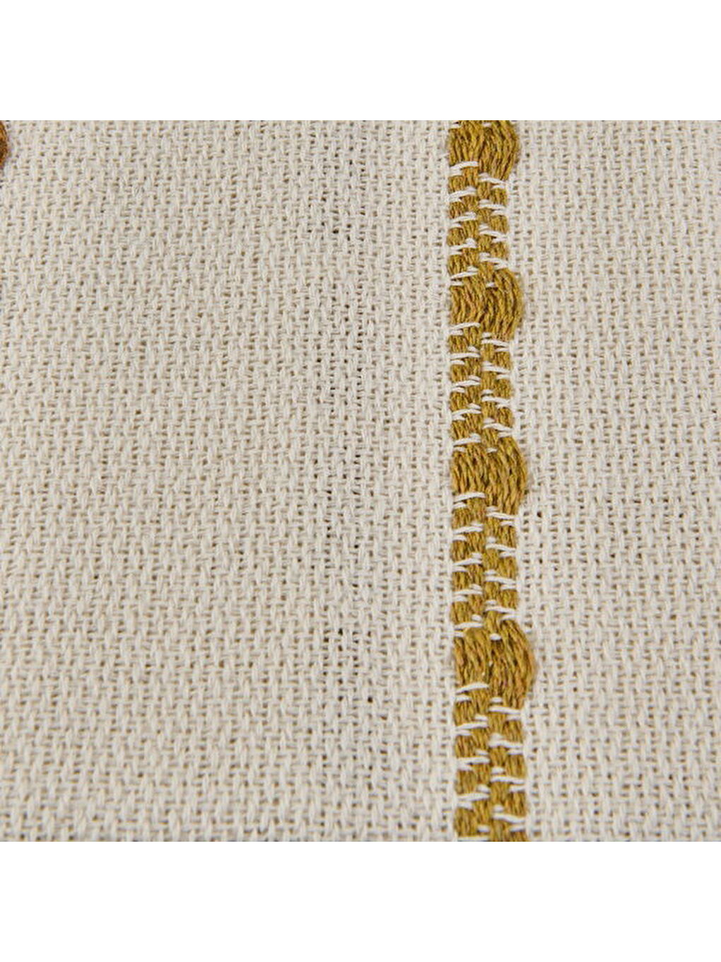 Ekru Soft Arenis Çift Kişilik Pike - Krem - 200x220 cm-2