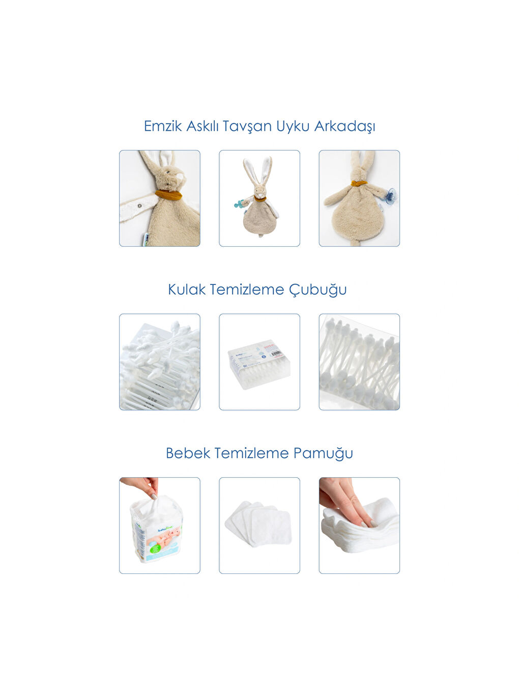 Yenidoğan Bebek Hediye Seti 10 Parça-5