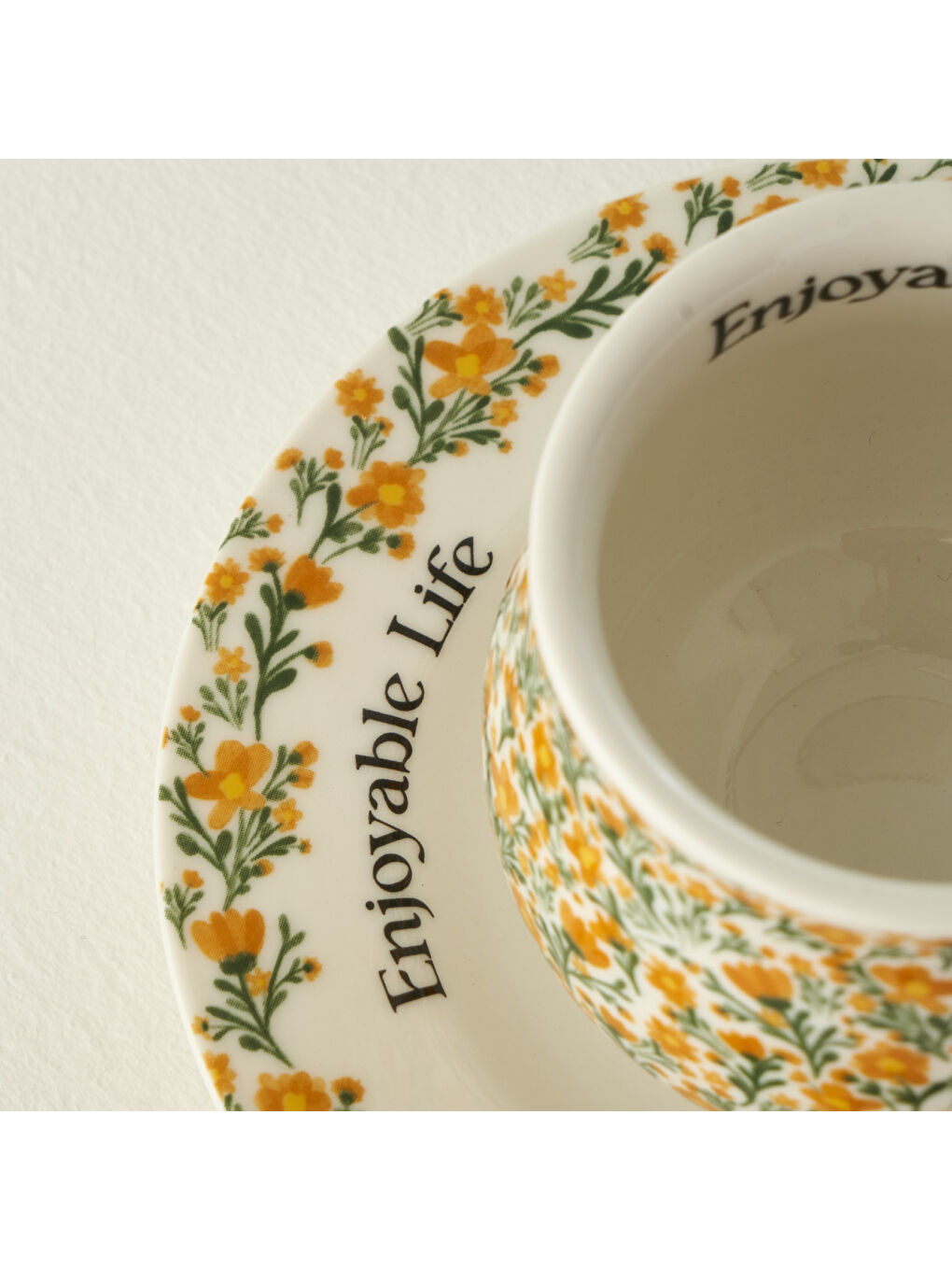 Karışık Life Porselen 2'li Kahve Fincanı Seti (120 cc)-2