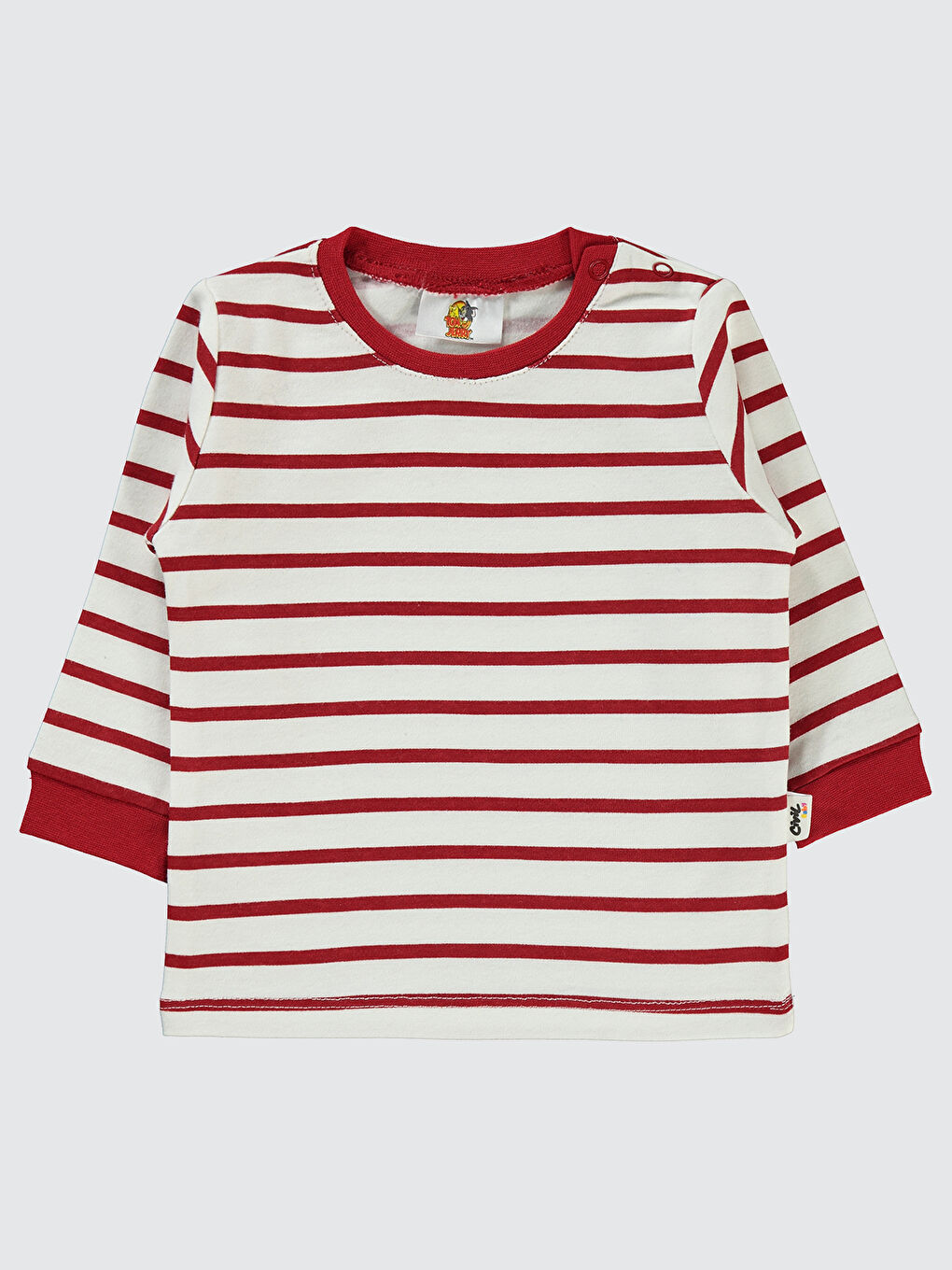 Tom ve Jerry Erkek Bebek Salopet 6-18 Ay Kırmızı-2