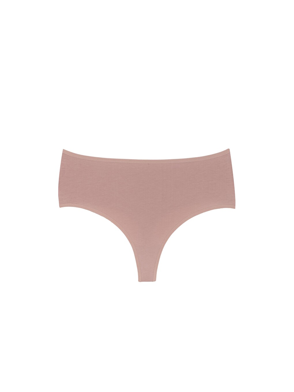 Karışık Kadın Çamaşır Pamuklu Renkli Yükek Bel Tanga 5'li Paket (m-l-xl)-3
