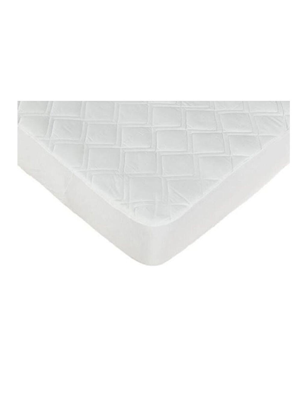 Beyaz Kapitone Telalı Fitted 180x200 Cm Çift Kişilik Alez-4