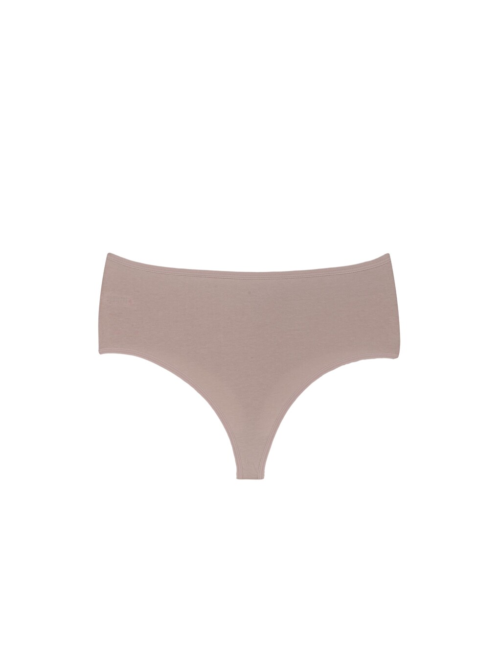Karışık Kadın Çamaşır Pamuklu Renkli Yükek Bel Tanga 5'li Paket (m-l-xl)-6