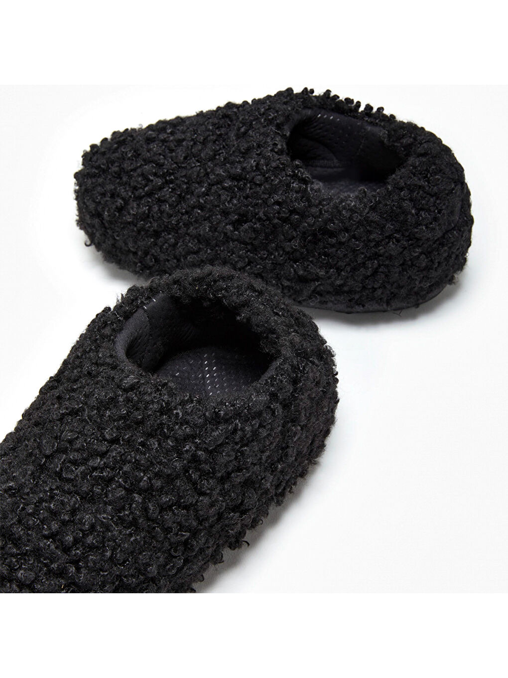 Siyah Kadın Ev Terliği 14094600-001 Sandal Band Astrakan Black-2