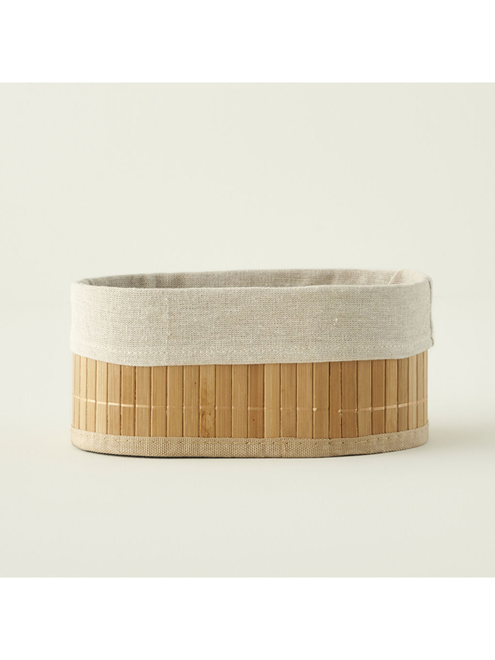 Bej Bres Bambu Düzenleyici Kutu 2'li Naturel-1