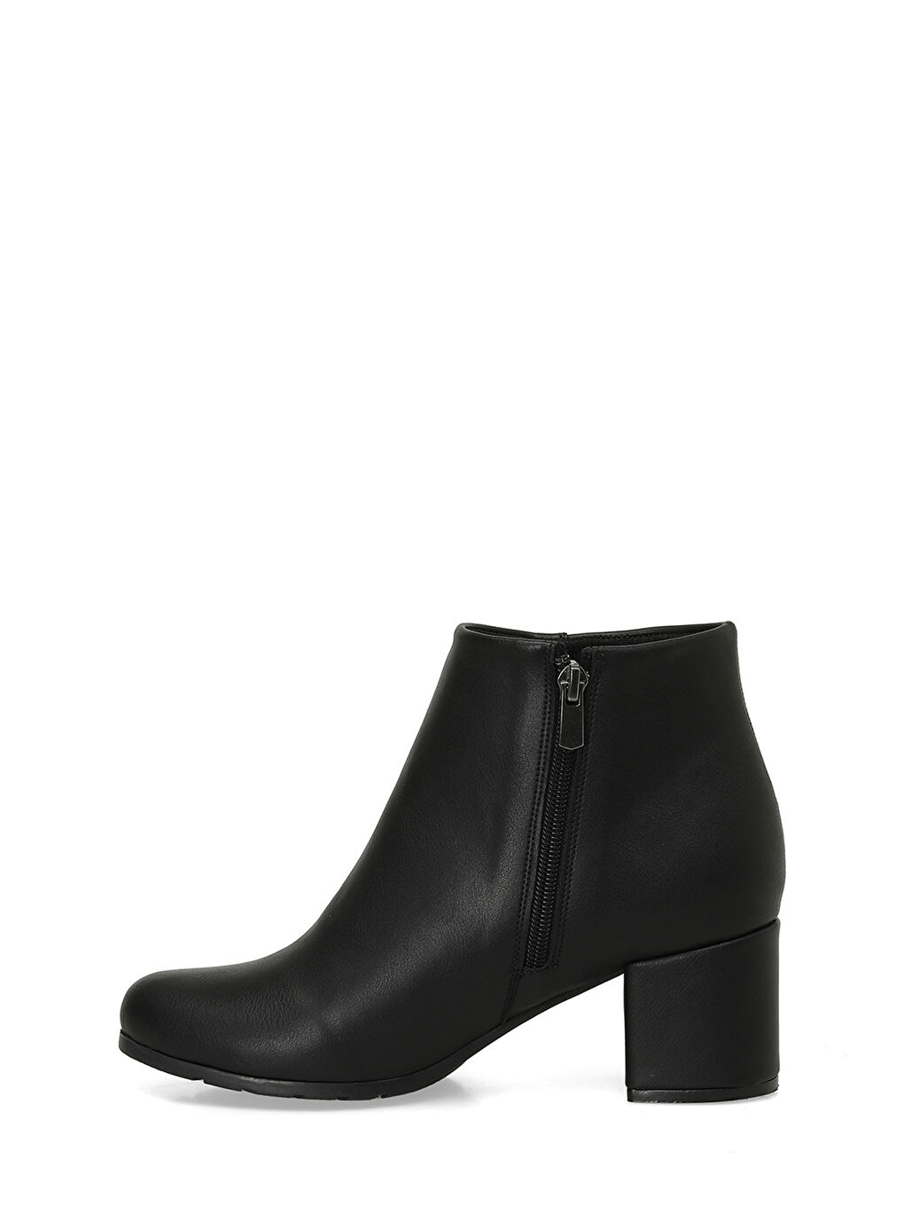 24K-1038 4PR Siyah Kadın Topuklu Bot-2