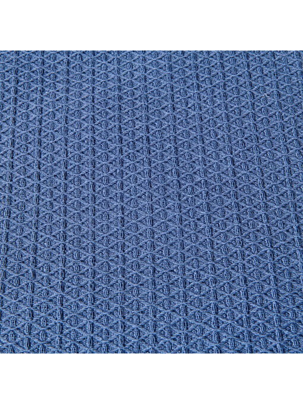 Soft Maris Tek Kişilik Pike - Lacivert - 160x220 cm-1