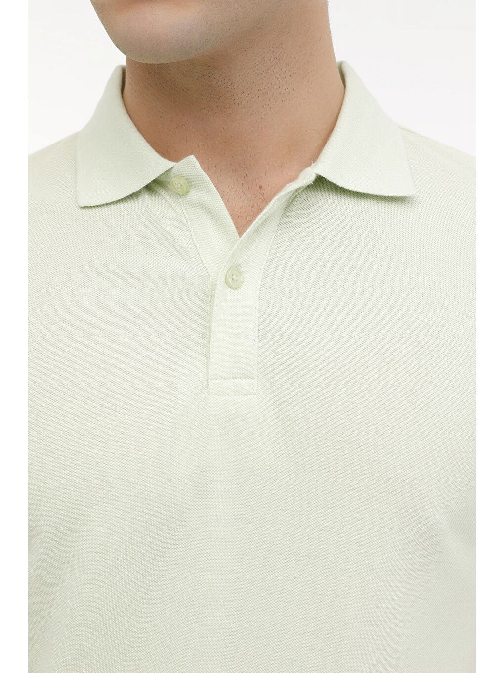 Yeşil M-SN328 T-SHIRT 4FX Mint Erkek Kısa Kol Tişört-3