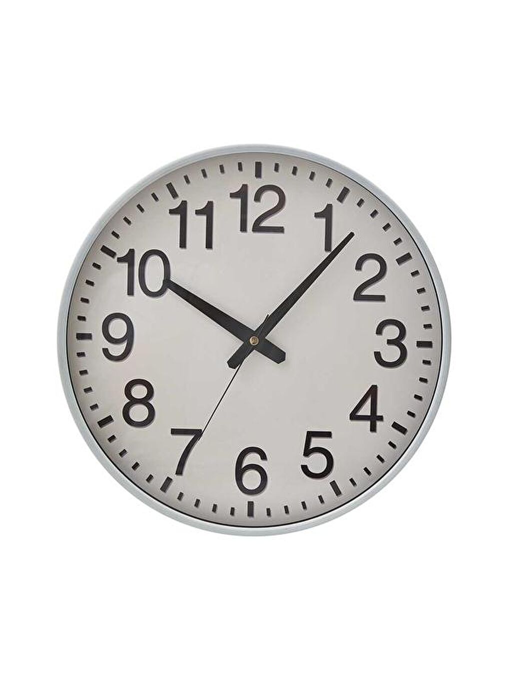 Simplex Duvar Saati - Beyaz - 38 cm-1