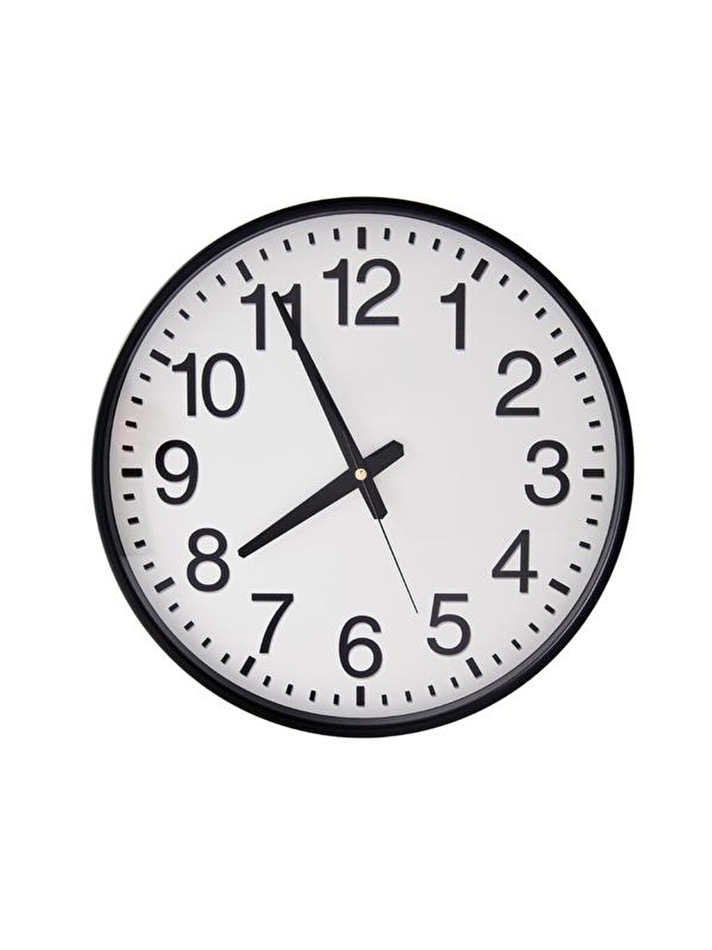 Simplex Duvar Saati - Siyah - 38 cm-8