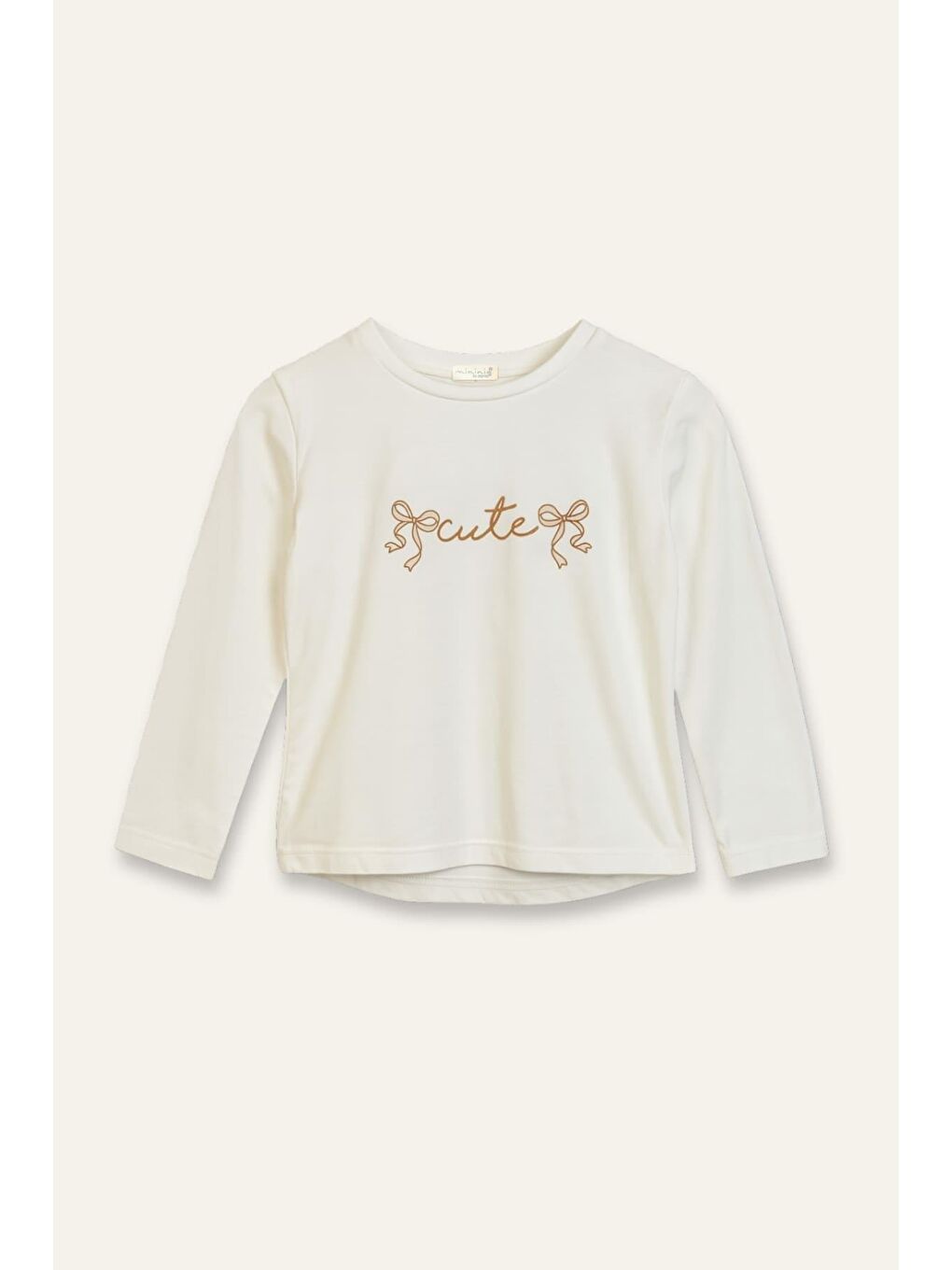 Kız Çocuk Montlu 3'Lü Takım  - Bej-3