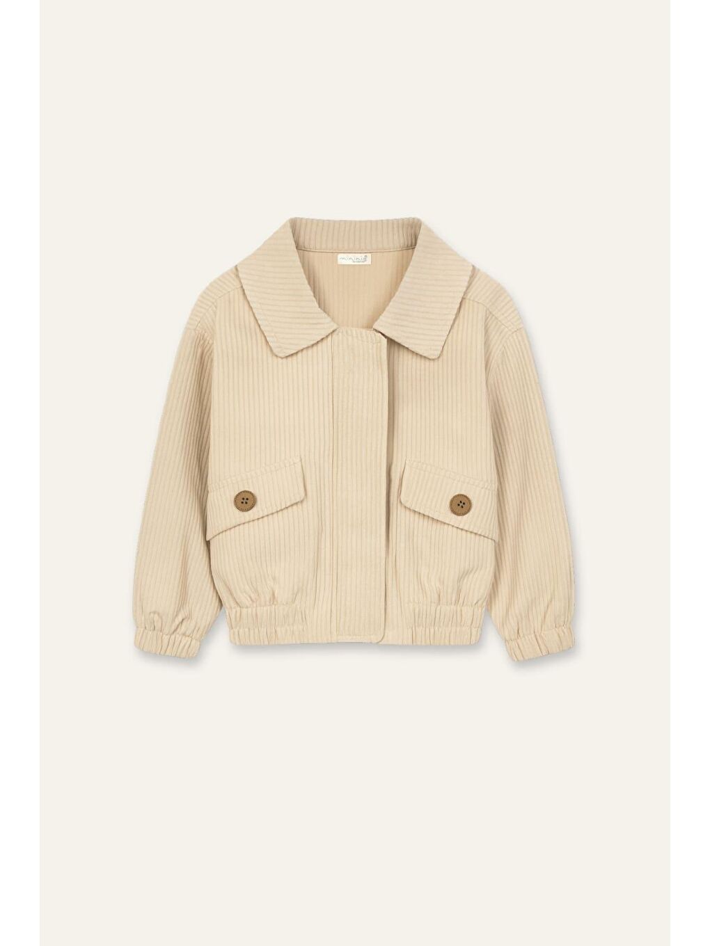 Kız Çocuk Montlu 3'Lü Takım  - Bej-4