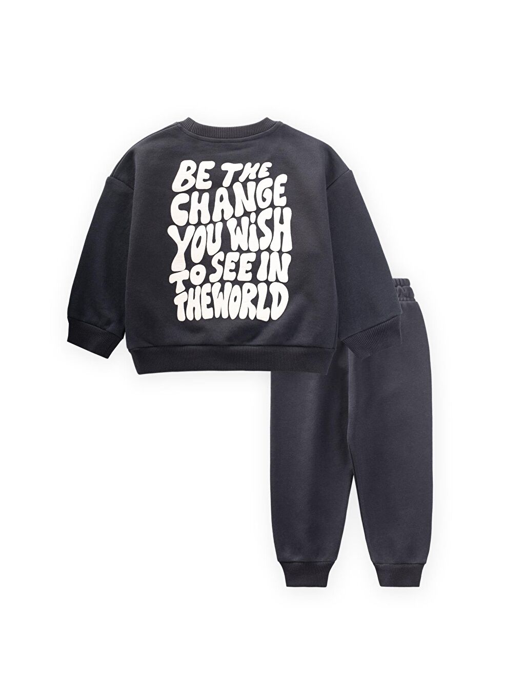 Sweatshirt Takım 1-8 Yaş Antrasit-1