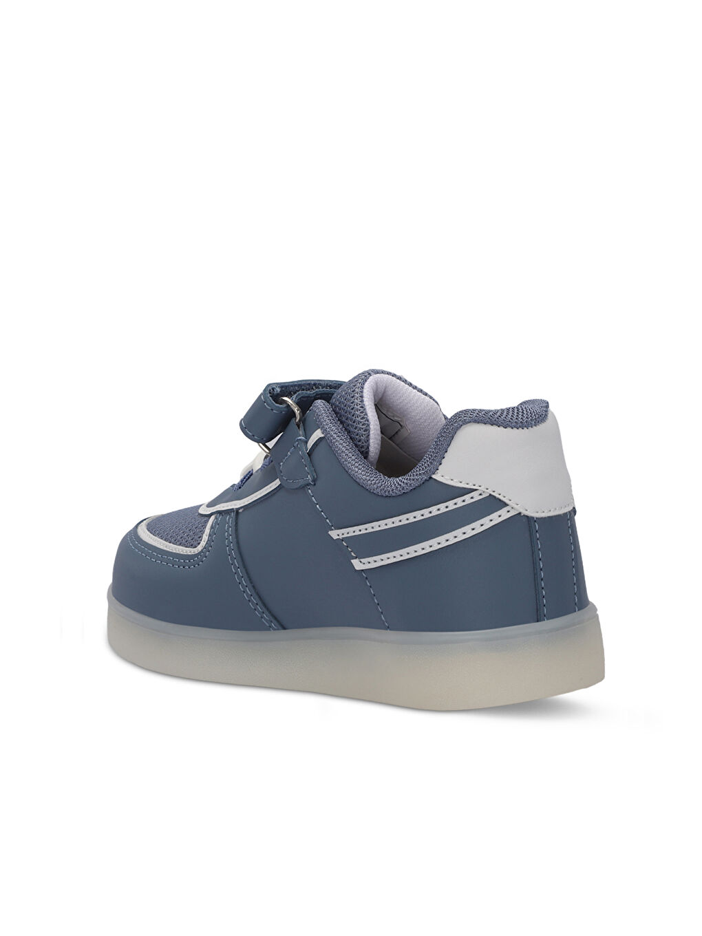 PERLE Erkek Çocuk Cırt Cırtlı Mavi Sneaker-5