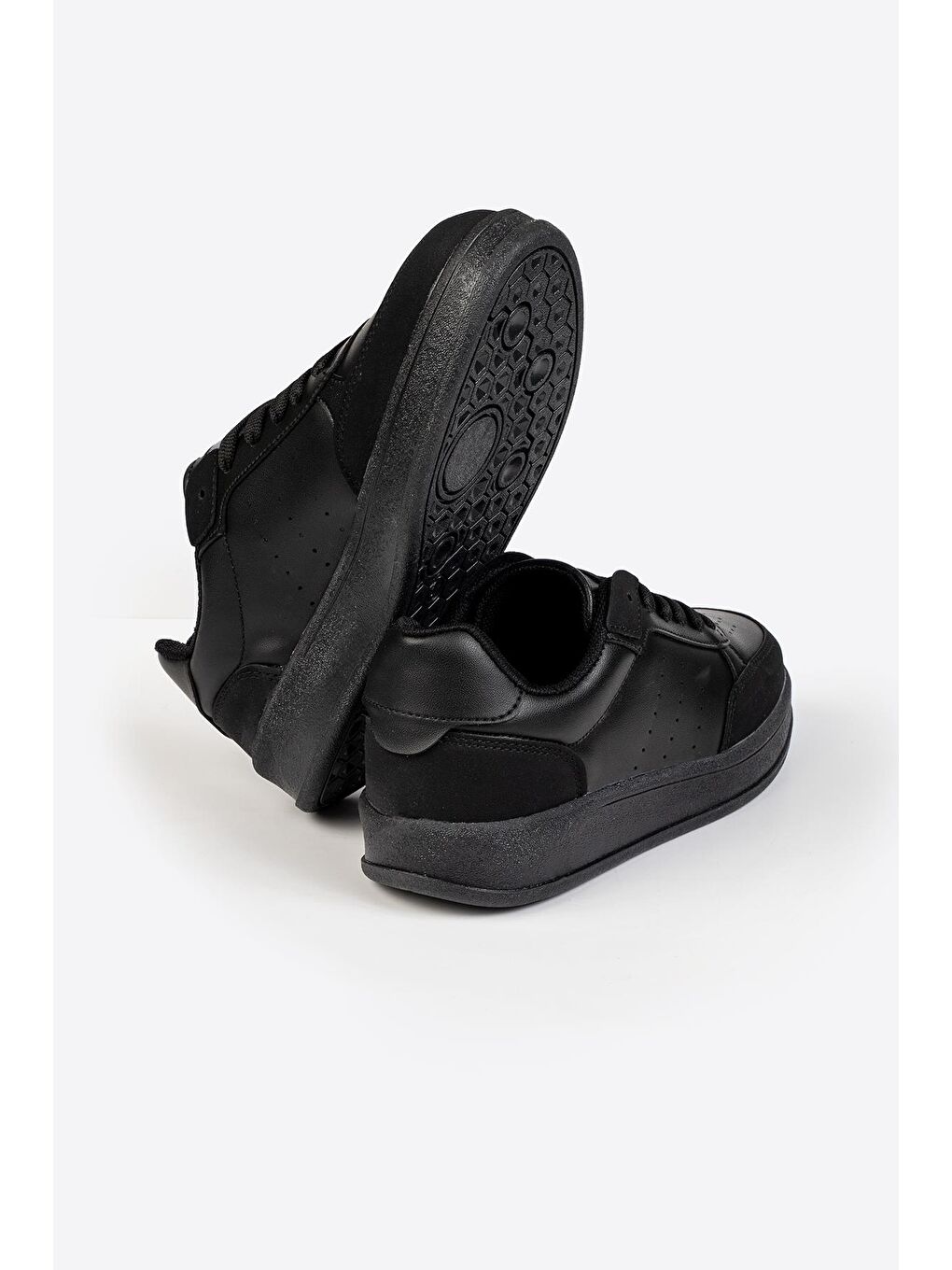 Siyah Kadın Spor Ayakkabı-1