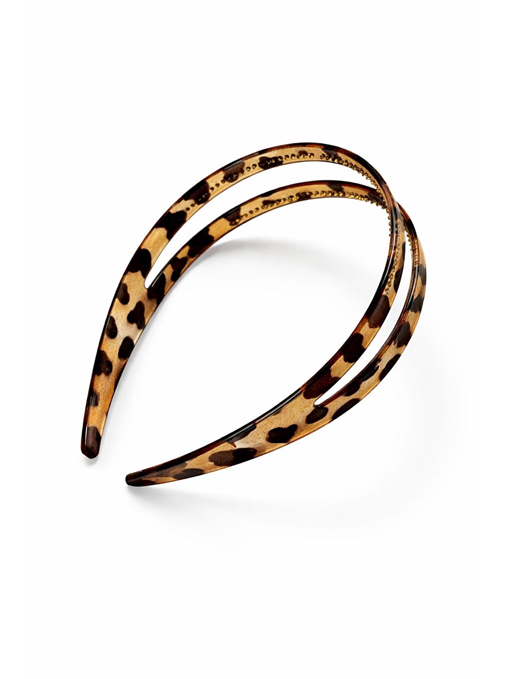 Kahverengi Çift Görünümlü Asetat Taç