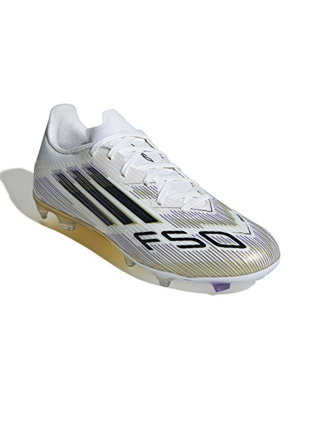 F50 League Fg/mg Erkek Çoklu Çim Zemin Kramponu Jı0005 Beyaz-2