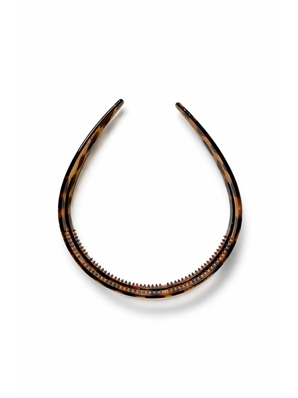 Kahverengi Çift Görünümlü Asetat Taç-1