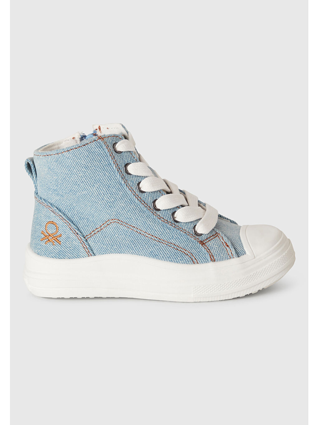 Mavi Erkek Çocuk Denim Logo Detaylı Sneaker