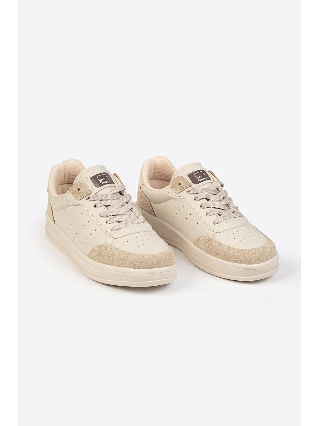 Bej Kadın Spor Ayakkabı-2