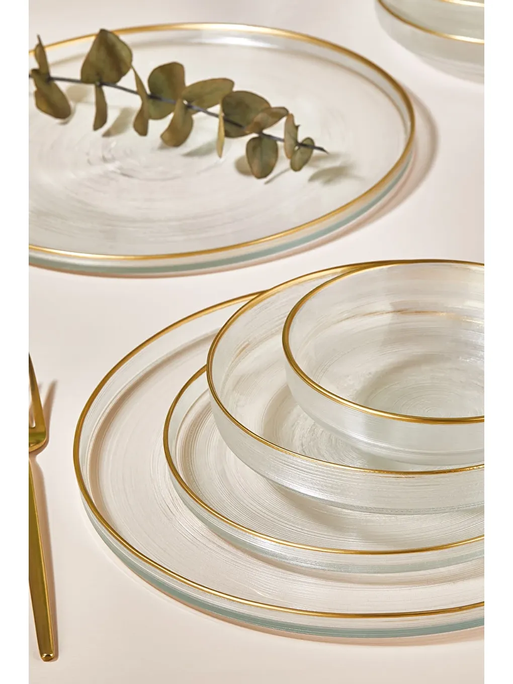 Renksiz IP 24 Parça Yemek Takımı - 6 Kişilik-2