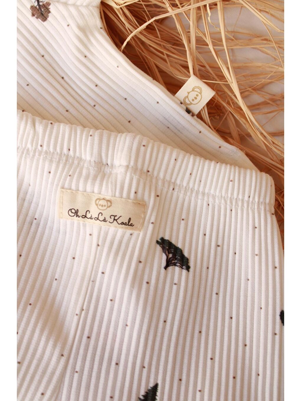 Ekru Tree Bebek Alt Üst Takım-4