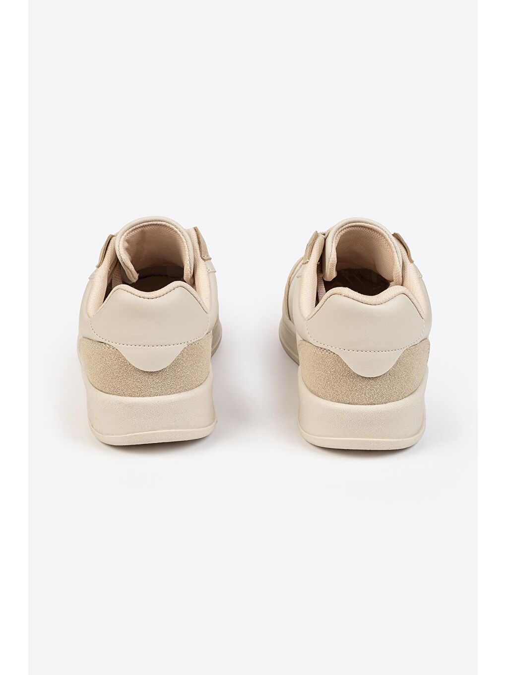 Bej Kadın Spor Ayakkabı-4