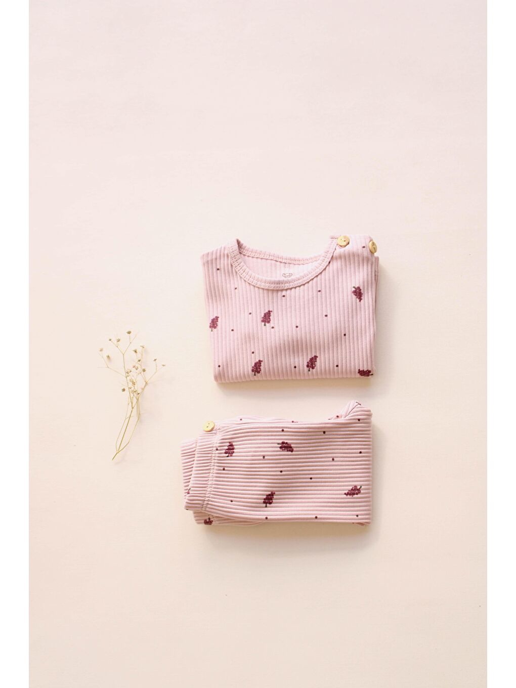 Lila Grape Bebek Alt Üst Takım-2