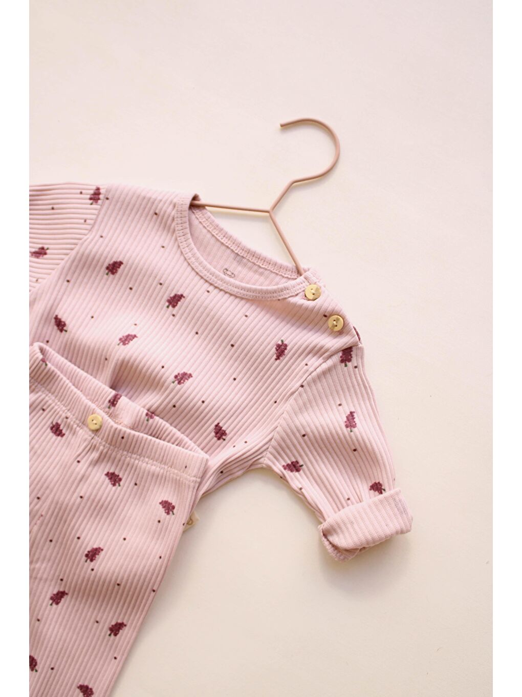Lila Grape Bebek Alt Üst Takım-3