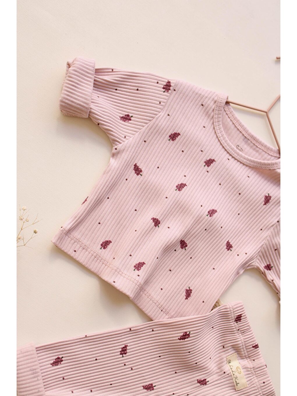 Lila Grape Bebek Alt Üst Takım-4