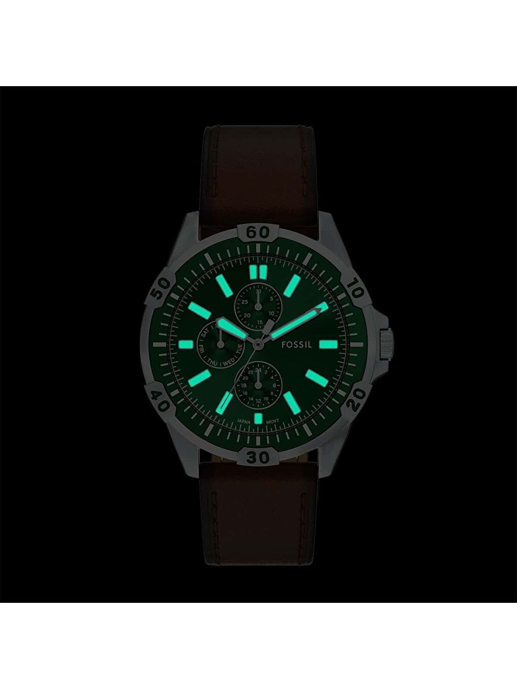 Kahverengi FFS6147 Erkek Kol Saati-4