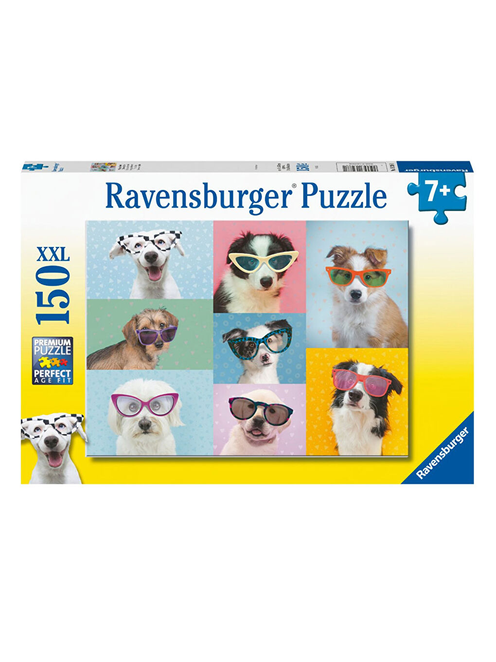 Ravensburger Çocuk Puzzle 150 Parça Eğlenceli Köpekler 132881