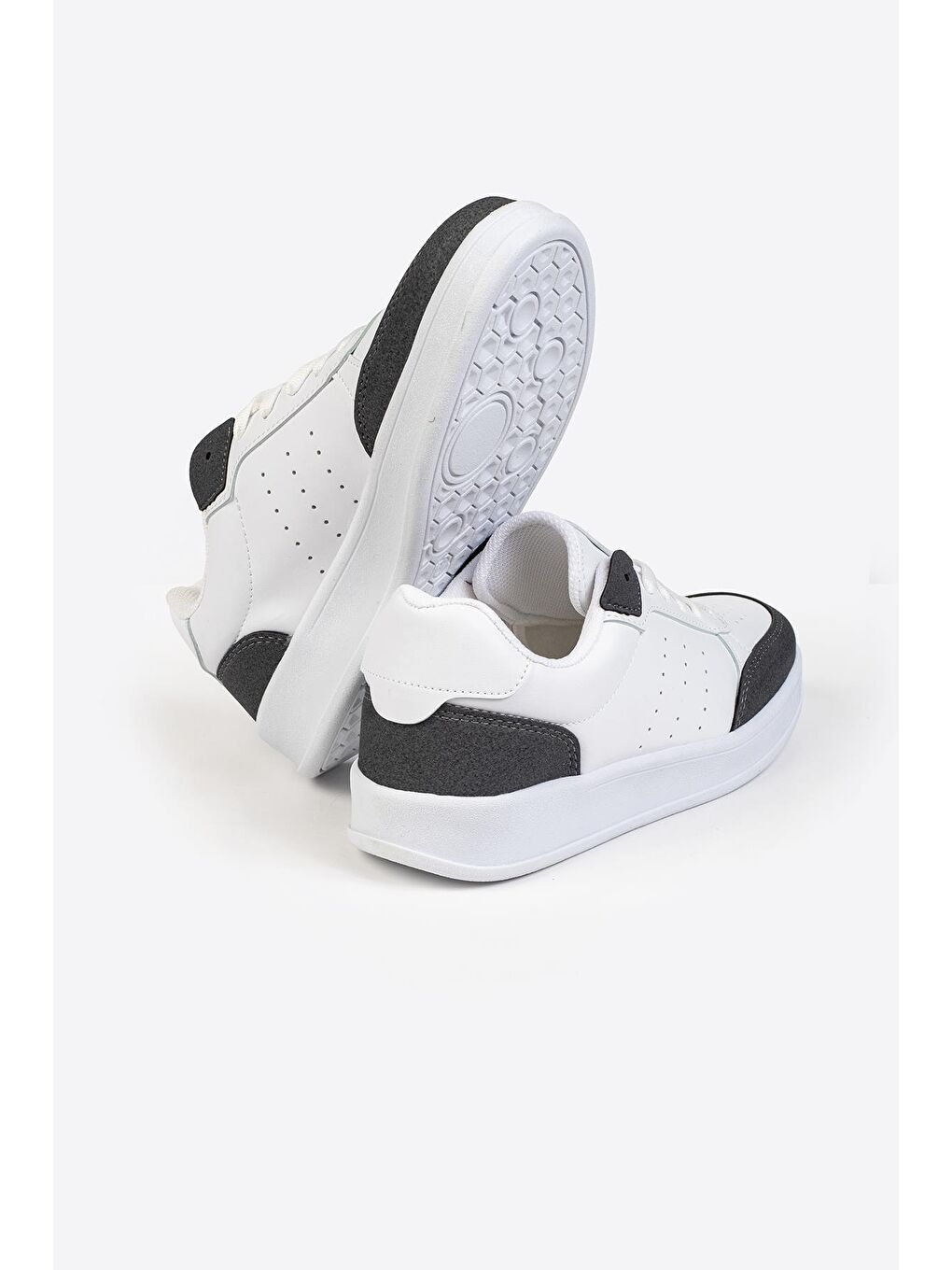 Beyaz Kadın Spor Ayakkabı-4