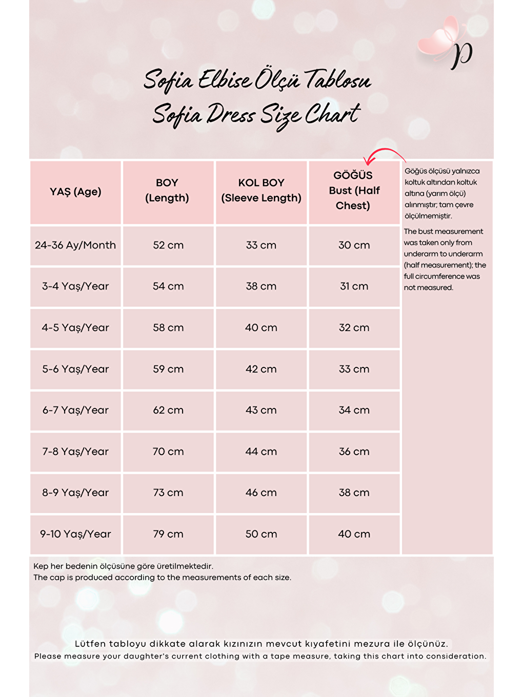 Kız Çocuk Kırmızı Sofia Pamuklu Fiyonk Detaylı Elbise Kep Abiye Takım Giyim > Elbise (1182)-4