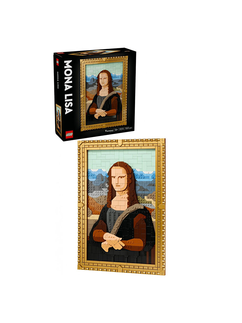 Lego Renksiz Art Mona Lisa Yetişkinler için Tablo Yapım Seti 31213 - 2