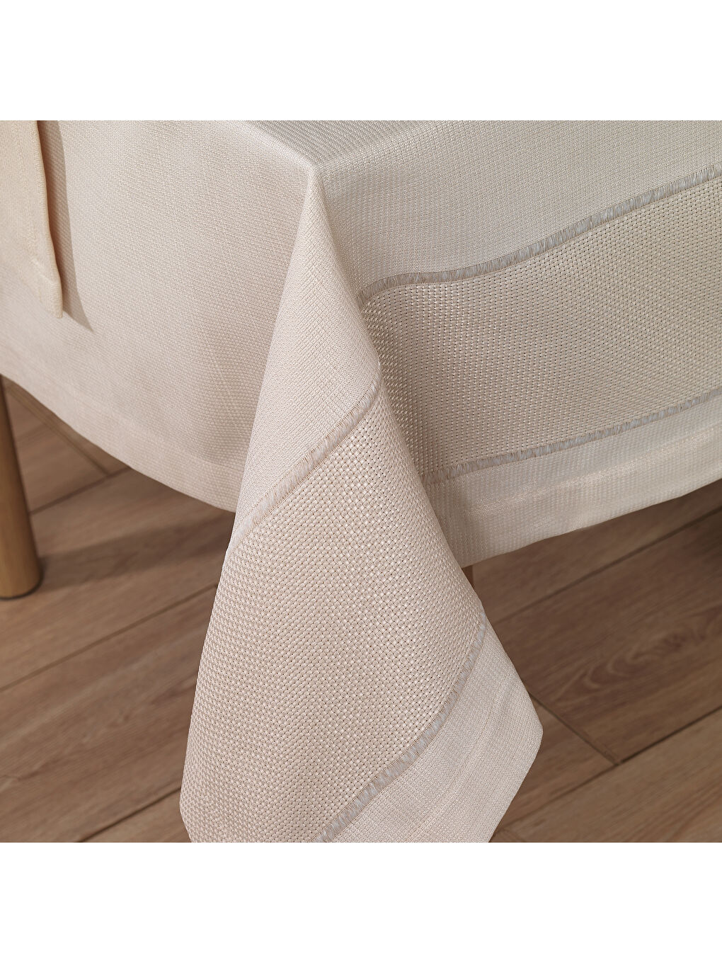 Kahverengi Home Pia Masa Örtüsü Seti 12 Parça - Cappuccino-1