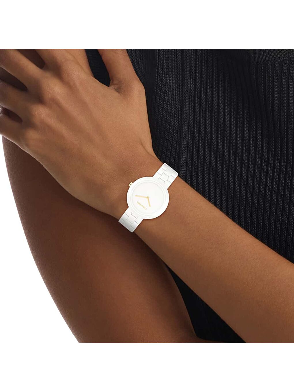 Beyaz CK25100072 Kadın Kol Saati-3