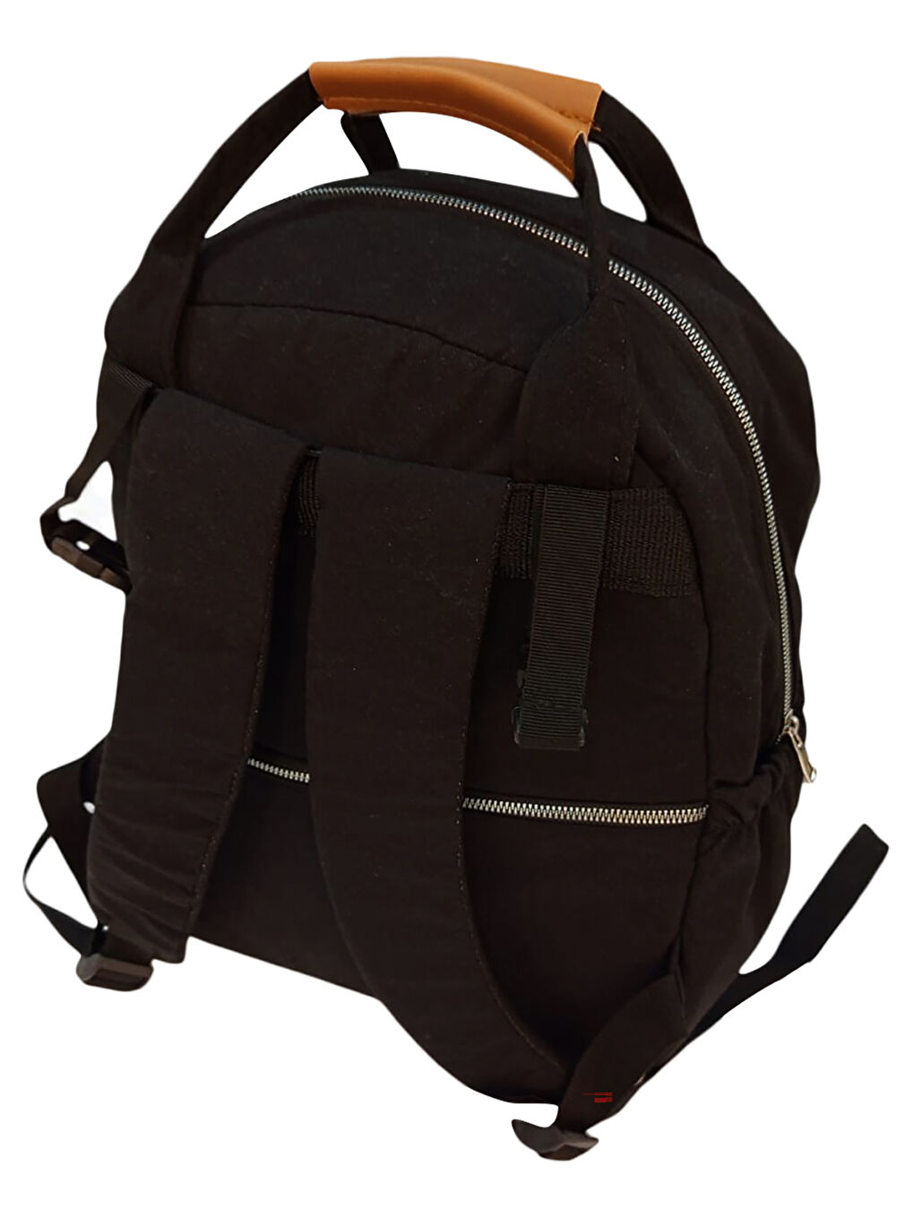 Lüks Anne Bebek Bakım Sırt Çantası Siyah-1