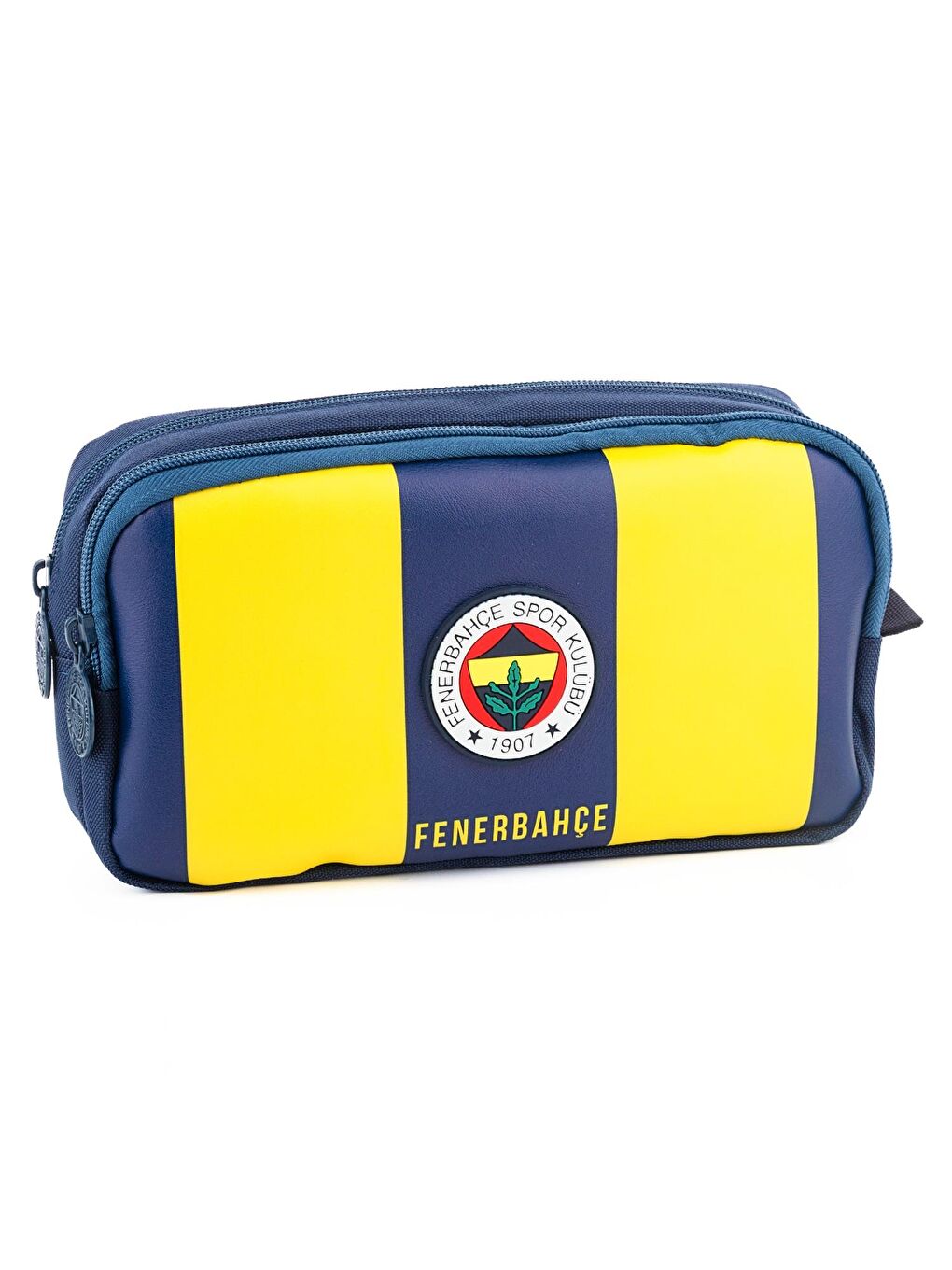 2 Bölmeli Çubuklu Arma Baskılı Suni Deri Anaokulu Çantası + Kalemlik-4