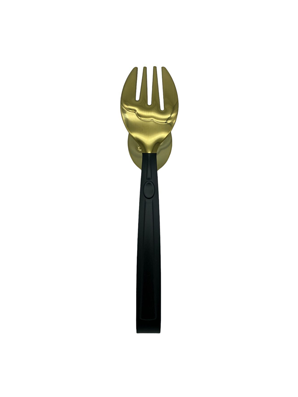 Lüks 3 Parça Gold Siyah Paslanmaz Çelik Maşa Seti-3