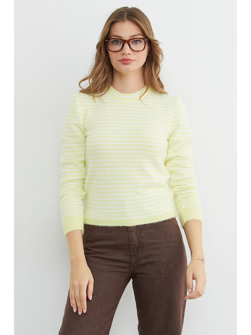 Sarı Çizgili Sakallı Kazak