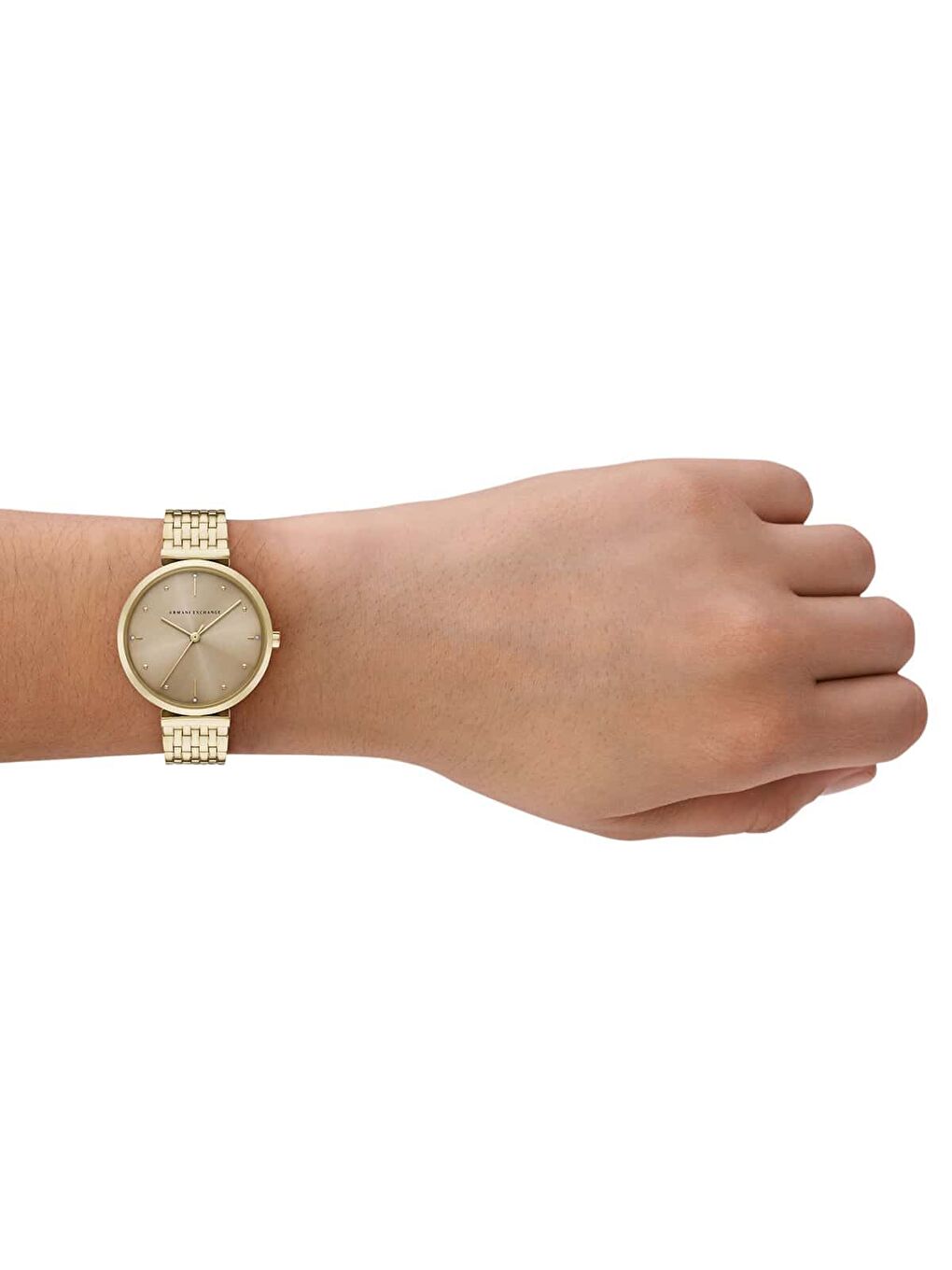 Sarı AX5916 Kadın Kol Saati-3