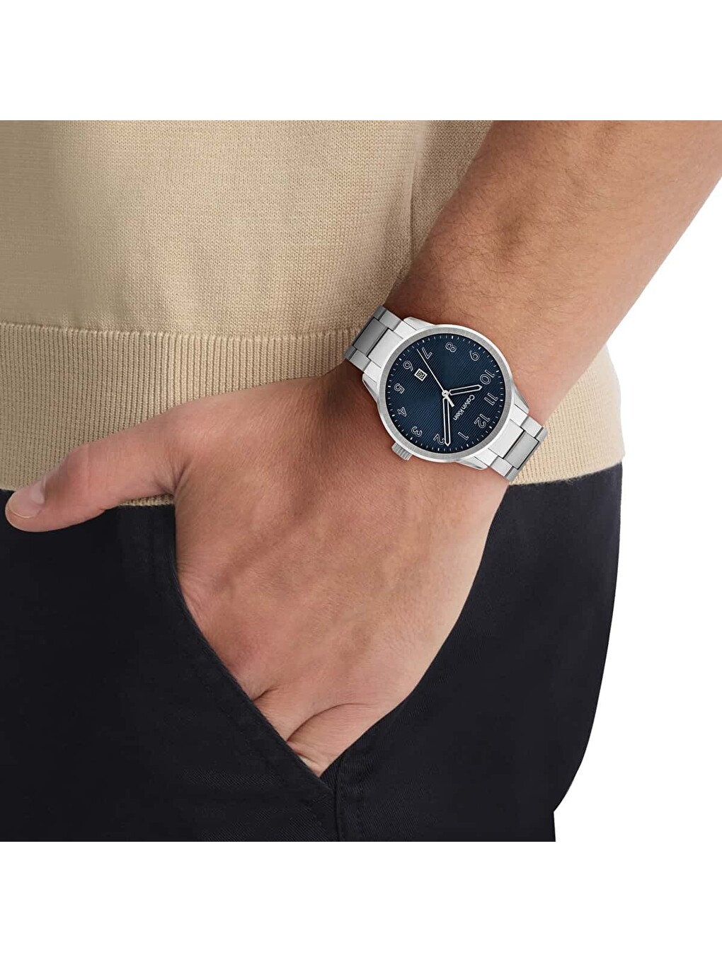 Gri Ck25200515 Erkek Kol Saati-3