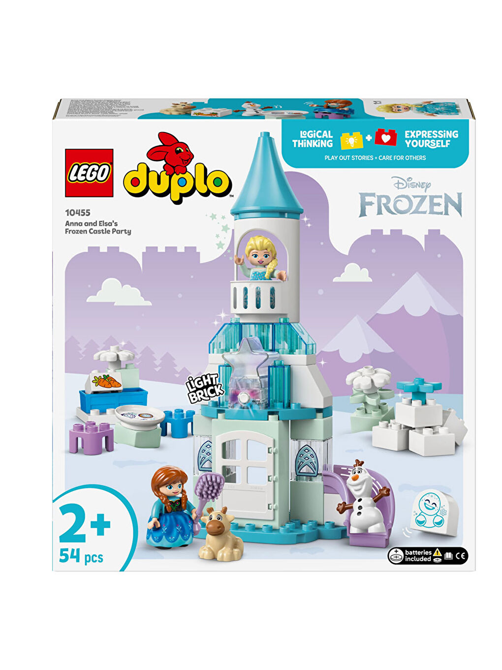 Duplo Anna ve Elsa nın Karlar Ülkesi Şato Partisi 10455-1