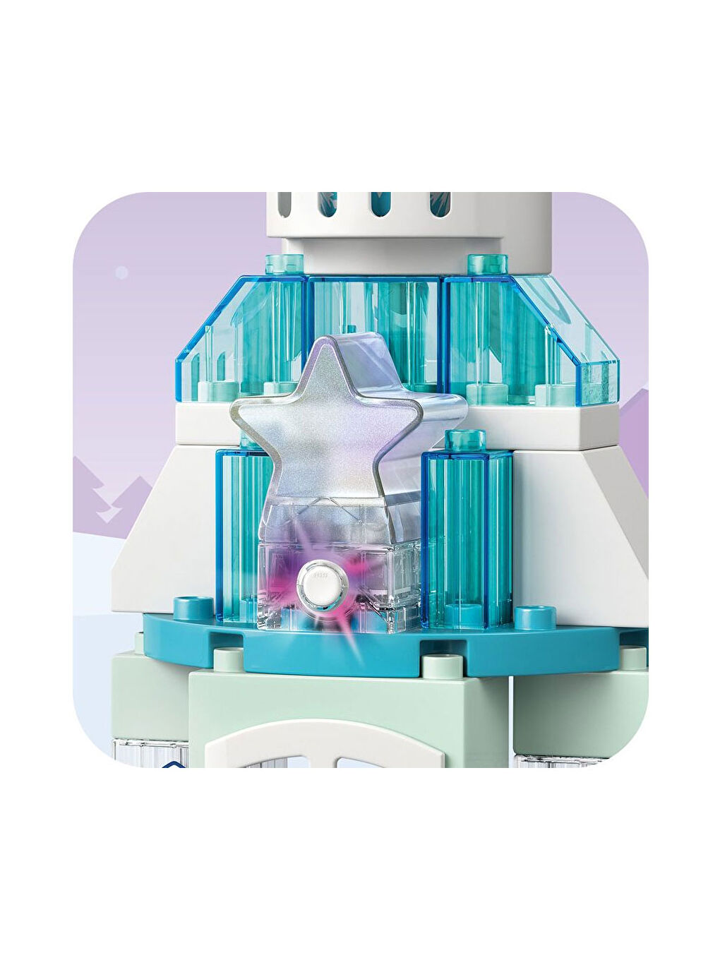 Duplo Anna ve Elsa nın Karlar Ülkesi Şato Partisi 10455-3