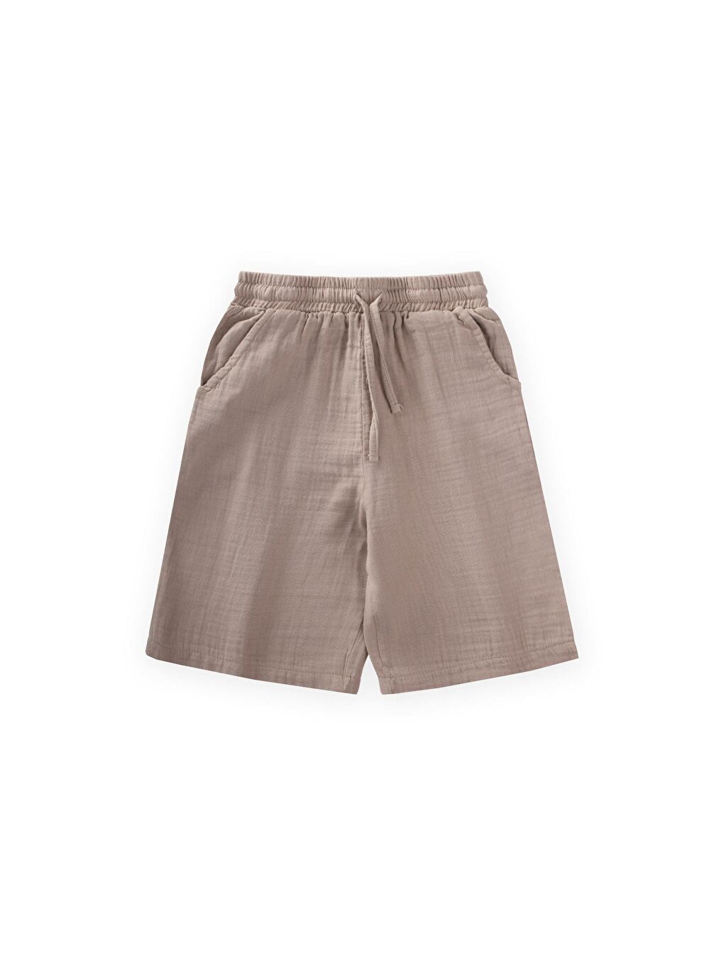 Bej Organik Müslin Kapri 8-12 Yaş S Vizon