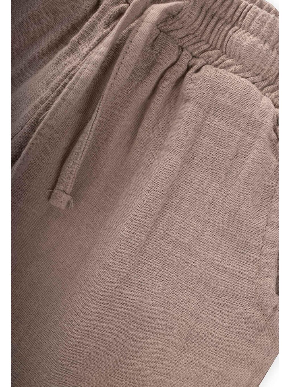 Bej Organik Müslin Kapri 8-12 Yaş S Vizon-2