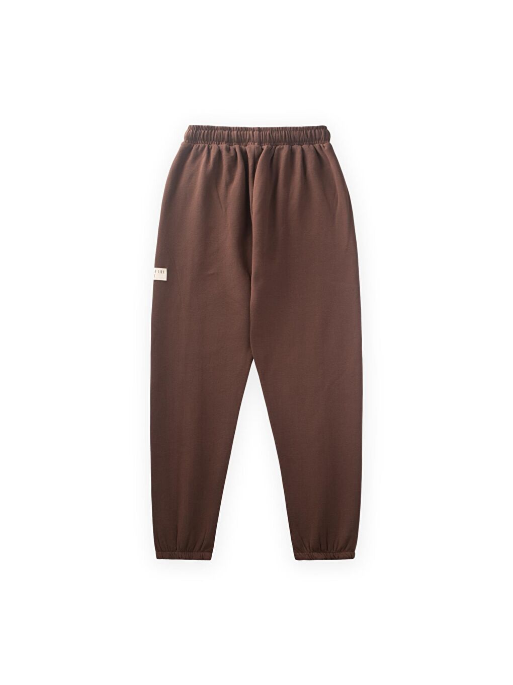 Kahverengi Paçalı Eşofman 8-12 Yaş Kahve-1